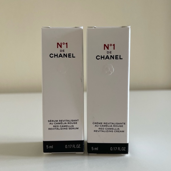 CHANEL Other - NEW Chanel No1 Red Camellia Revitalising Crème and Serum 5ml